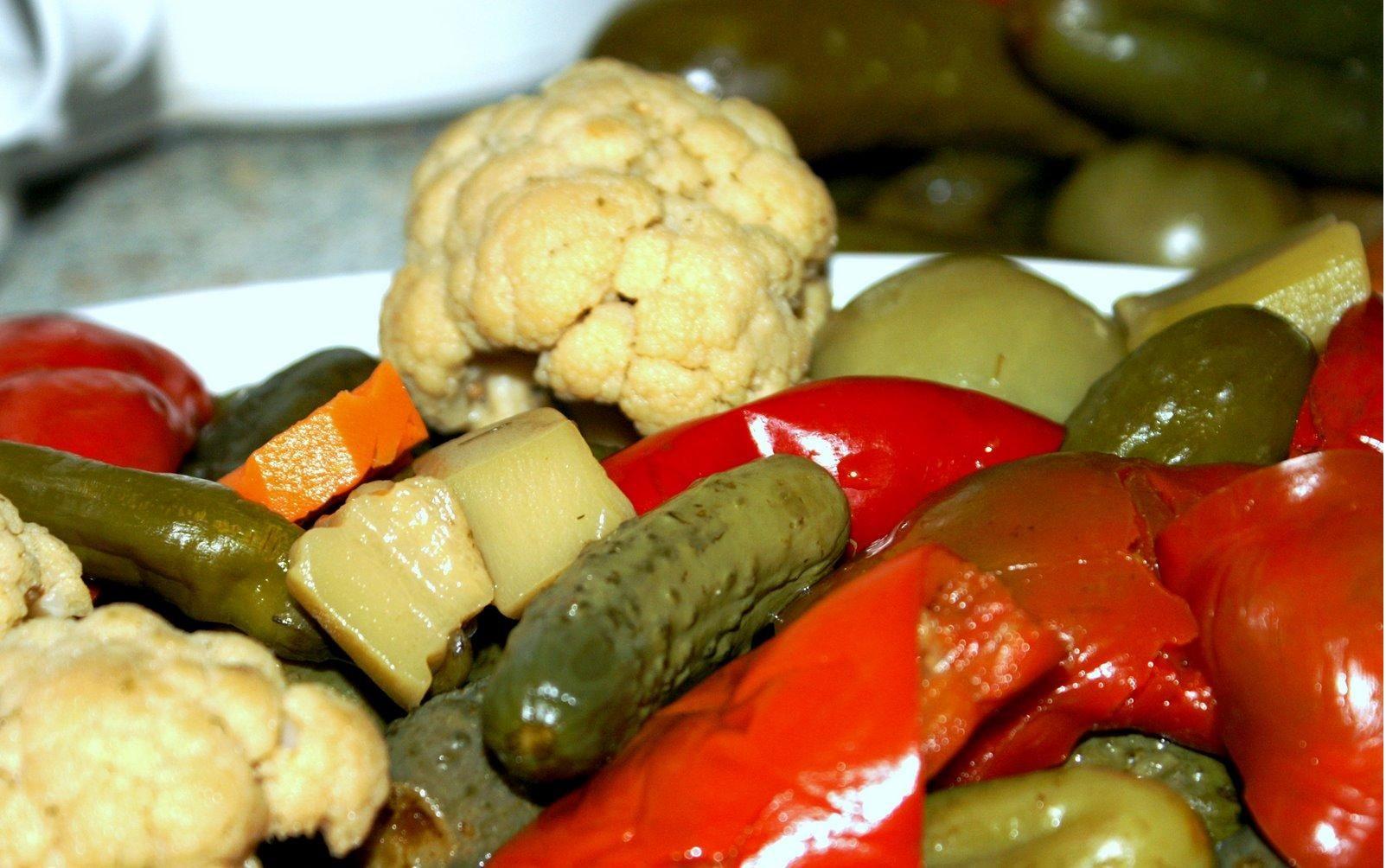 Traditional pickles from Transylvania
