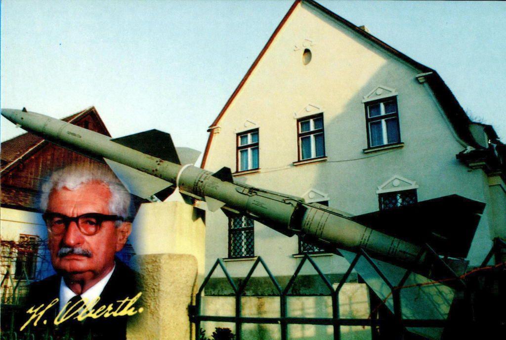 The memorial house "Hermann Oberth," the museum of pioneers in space.