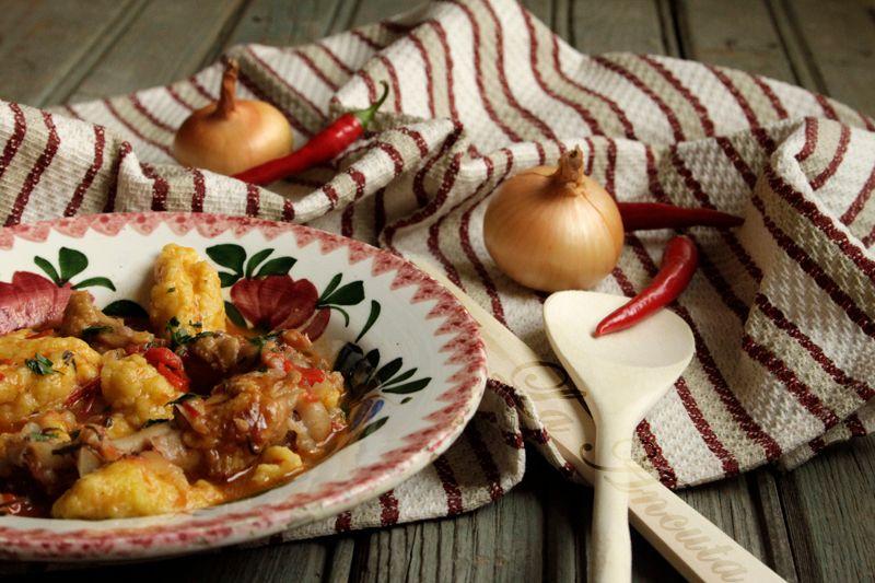 Sibian paprikash, a truly Transylvanian recipe.