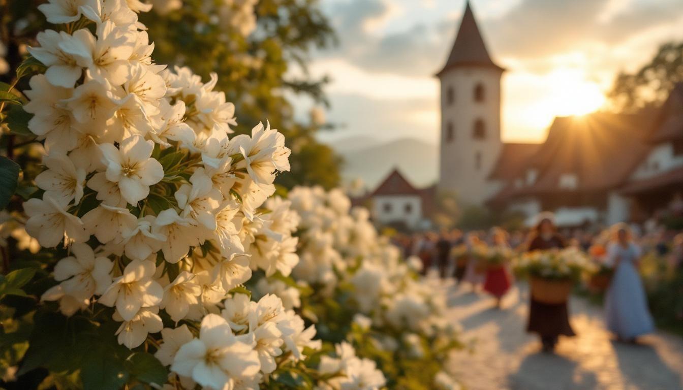 Festivalul Tuberozelor din Hoghilag și Saschiz: O Incursiune în Inima Transilvaniei