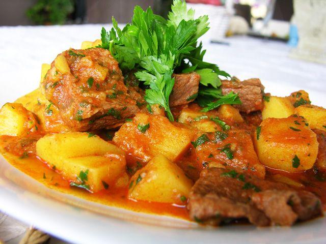 Transylvanian goulash with pork meat