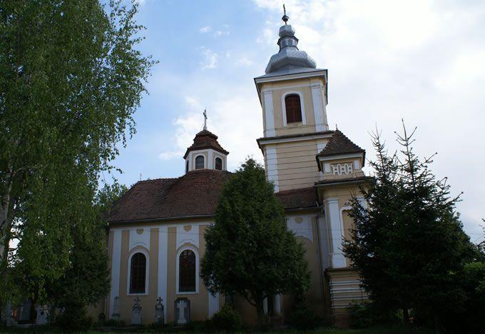 "The Church Among the Pines," the first Romanian church in Sibiu.