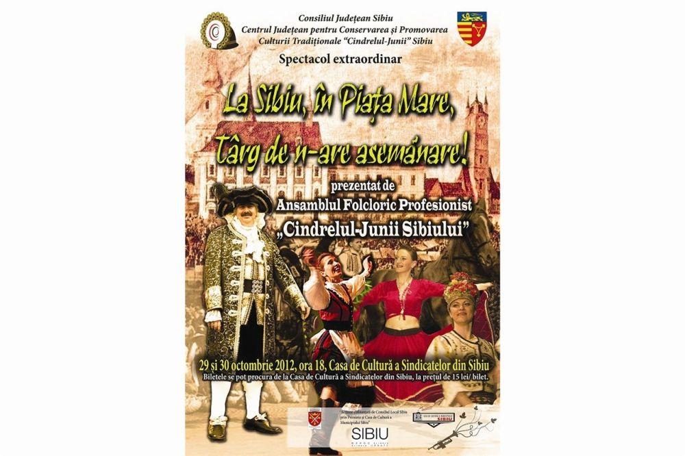 In Sibiu, in the Great Square, a market like no other!