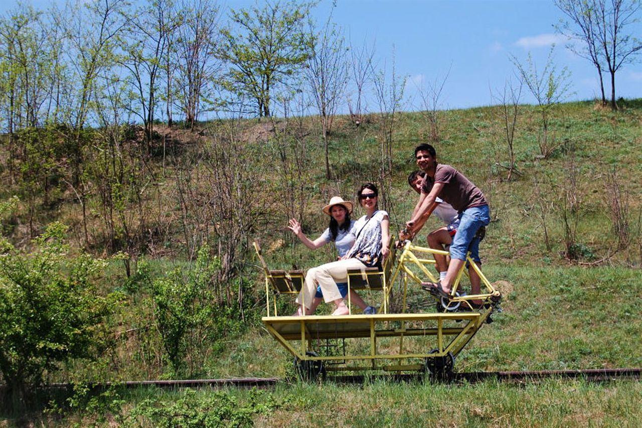 On the trail of the old mocanita. Adventures with the cycle train.