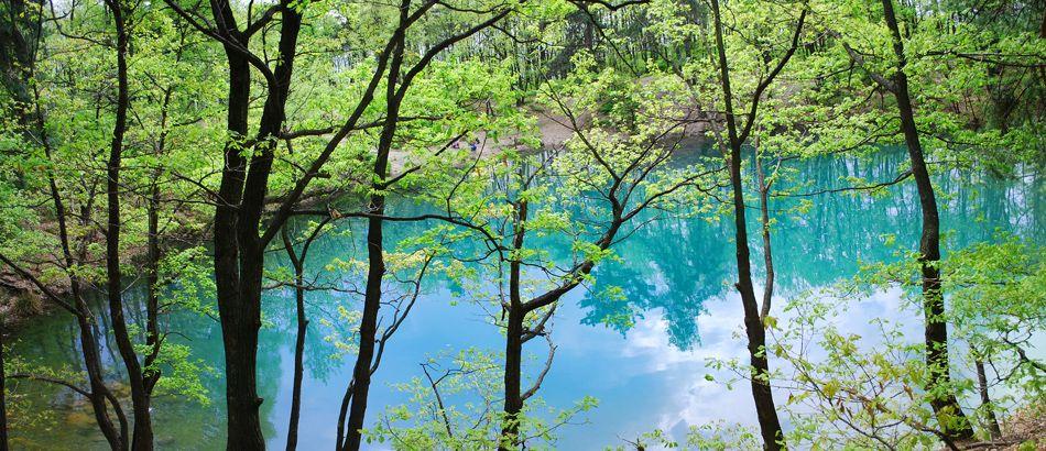 The Blue Lake of Baia Sprie