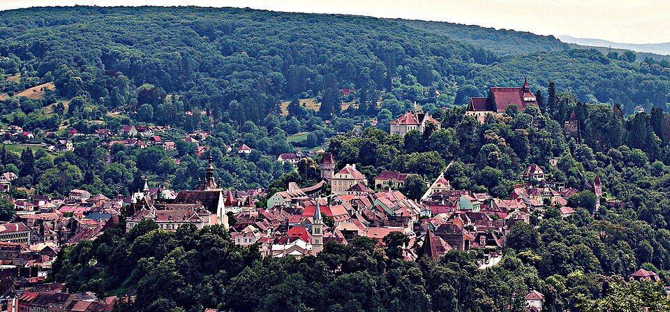 Peisaj din Transilvania - Sighișoara